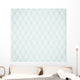 Seamless Rhomb Black-and-white Pattern Wall Decal
