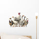 Group Ducks Geese and Wall Decal Design 2