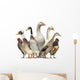 Group Ducks Geese and Wall Decal Design 1
