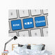 Crisis Opportunity Keyboard Wall Decal