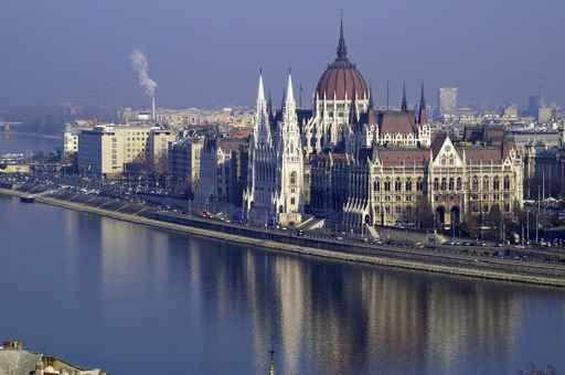 Hungarian Parliament Wall Decal