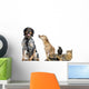 Group Pets White Wall Decal