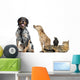 Group Pets White Wall Decal
