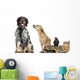 Group Pets White Wall Decal