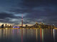 Toronto Harbor Dusk Wall Decal