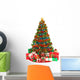 Christmas Tree and Presents Wall Decal