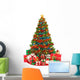 Christmas Tree and Presents Wall Decal