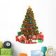 Christmas Tree and Presents Wall Decal