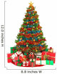 Christmas Tree and Presents Wall Decal