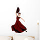 Woman Dancing Flamenco Wall Decal