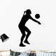 Volleyball Annahme Wall Decal