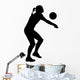 Volleyball Annahme Wall Decal