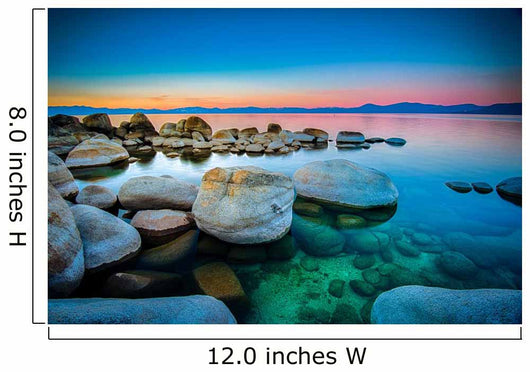 Lake Tahoe Wall Decal Design 2