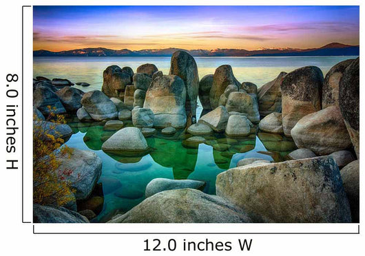 Lake Tahoe Wall Decal Design 1