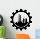 Industrial Icon Wall Decal Design 2