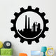 Industrial Icon Wall Decal Design 2