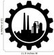 Industrial Icon Wall Decal Design 2