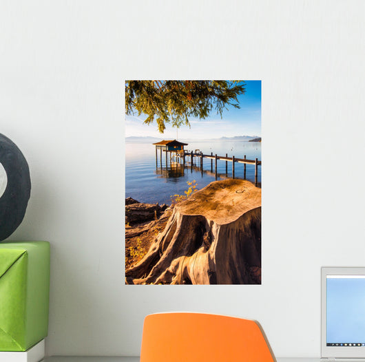 Pier Lake Wall Decal