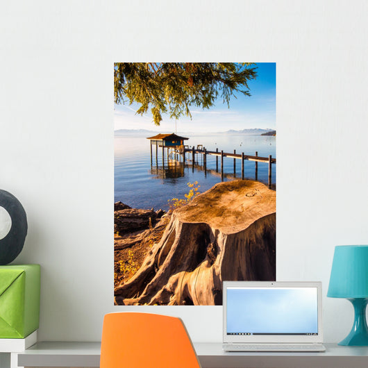Pier Lake Wall Decal