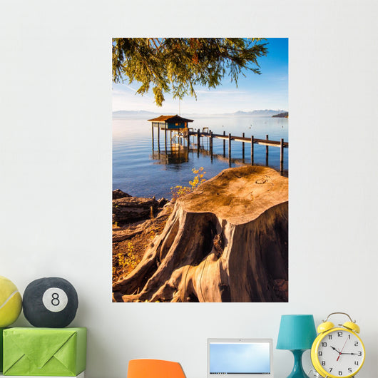 Pier Lake Wall Decal