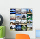 China Collage Wall Decal