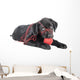 Black Lab Puppy Wall Decal Design 1