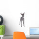 Italian Greyhound Blue Color Wall Decal
