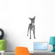 Italian Greyhound Blue Color Wall Decal