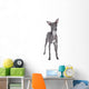 Italian Greyhound Blue Color Wall Decal