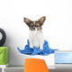 Papillon Puppy Towel Wall Decal