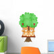 Couple Teddy Bears Swing Wall Decal