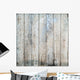 White Wood Wall Decal