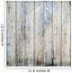 White Wood Wall Decal