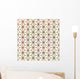 Seamless Geometric Lines Pattern Wall Decal