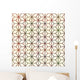 Seamless Geometric Lines Pattern Wall Decal