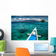 Boat and Tropical Apo Wall Decal