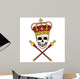 Royal Skull King Wall Decal