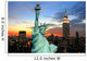 Statue Liberty and New Wall Decal
