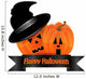 Halloween Pumpkin Orange Wall Decal