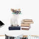 Chihuahua and Books Wall Decal