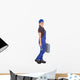 Female Technician Holding Toolkit Wall Decal