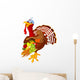 Turkey with Cornucopia Wall Decal