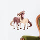 Friendly Farm Ponies Wall Decal