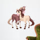 Friendly Farm Ponies Wall Decal