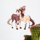 Friendly Farm Ponies Wall Decal