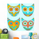 Print Owl Wall Decal