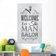 Poster Barbershop Welcome to Wall Decal