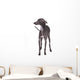 Italian Greyhound Gray Wall Decal