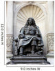 Moliere Statue Wall Decal