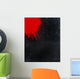 Splattered Blood and Grunge Wall Decal
